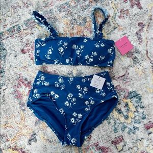 NEW Kate Spade 2 piece swim suit
